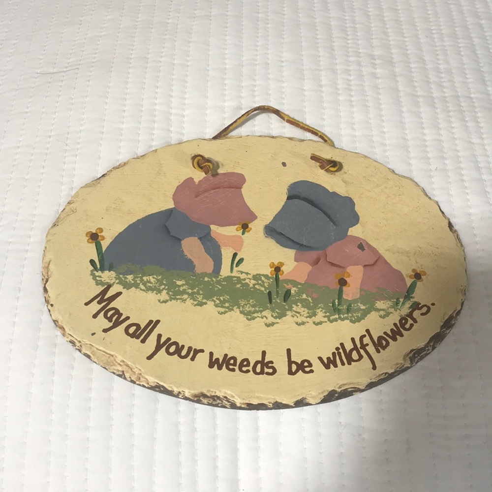 Hand painted Slate Sign